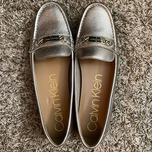 Calvin Klein Champagne Loafer- Size 12